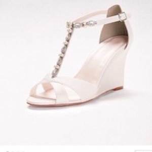 David's Bridal Ball Gown Corset Wedding Dress